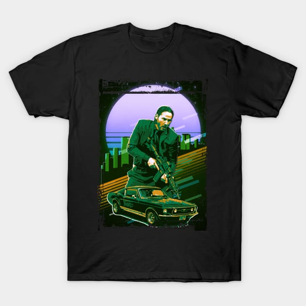 baba yaga the hitman T-Shirt by PrintstaBee